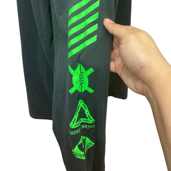 The Nike Beast Tee Mens XXL Athletic Fit Dri-Fit Long Sleeve Move Mountains Tee - Picture 3 of 5